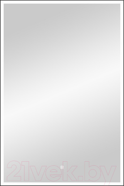Изображение товара Зеркало Континент Frame Black Led 70x120