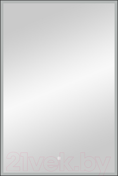 Изображение товара Зеркало Континент Frame Black Led 70x120