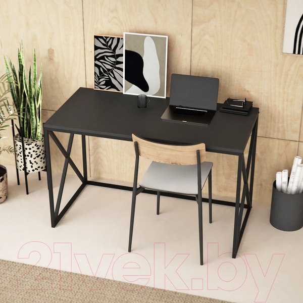 Изображение товара Письменный стол Crafto Модерн Лофт 02 120x60x75 (графит)