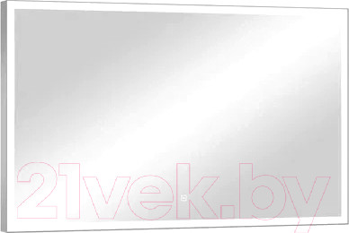 Изображение товара Зеркало Континент Frame Silver Led 120x70