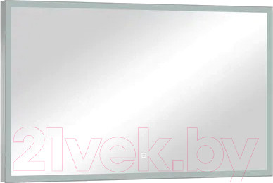 Изображение товара Зеркало Континент Frame Silver Led 120x70