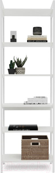 Изображение товара Стеллаж Crafto Симпл Лофт 01 60x32x190 (белый)