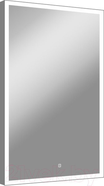 Изображение товара Зеркало Континент Frame Silver Led 70x100