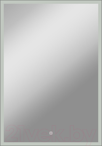 Изображение товара Зеркало Континент Frame Silver Led 70x100