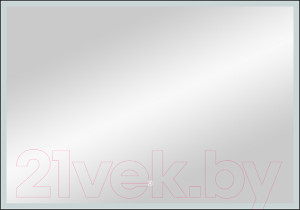 Изображение товара Зеркало Континент Frame Black Led 100x70