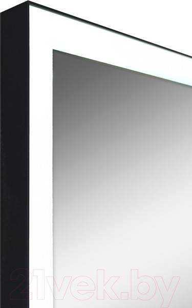 Изображение товара Зеркало Континент Frame Black Led 100x70