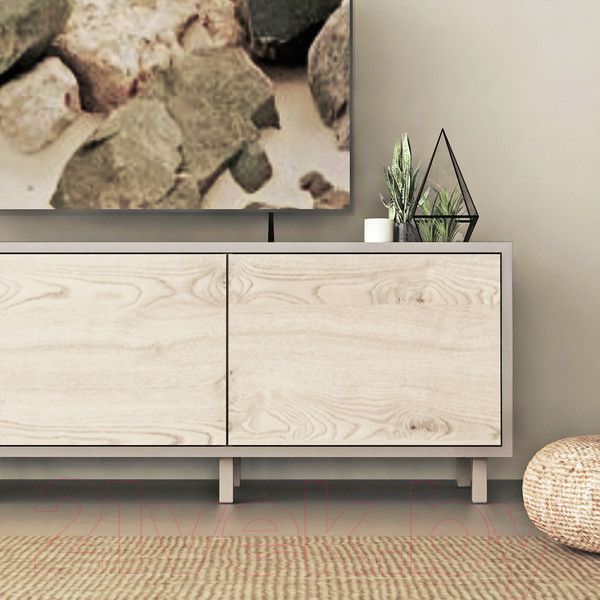 Изображение товара Тумба Crafto Анри 04 150x38x47 (латте/каштан)