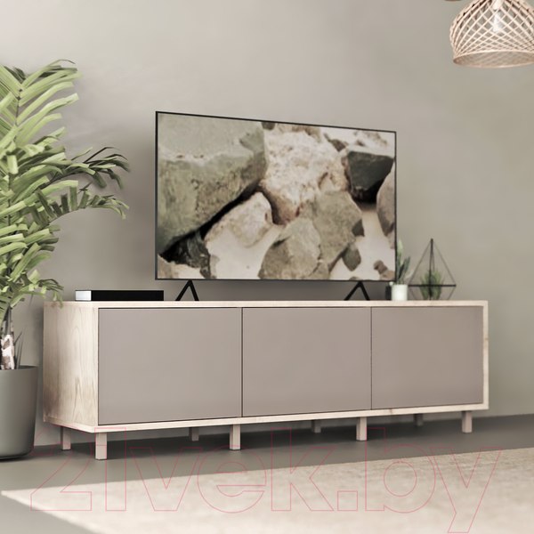 Изображение товара Тумба Crafto Анри 05 150x38x47 (каштан/латте)