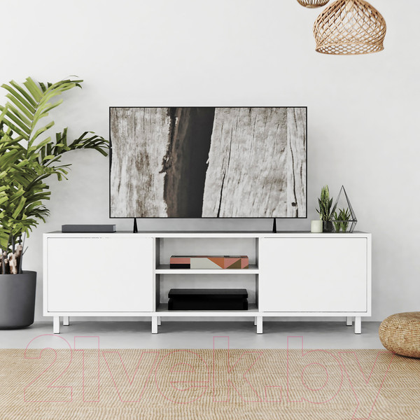 Изображение товара Тумба Crafto Анри Лайт 01 150x38x47 (белый)