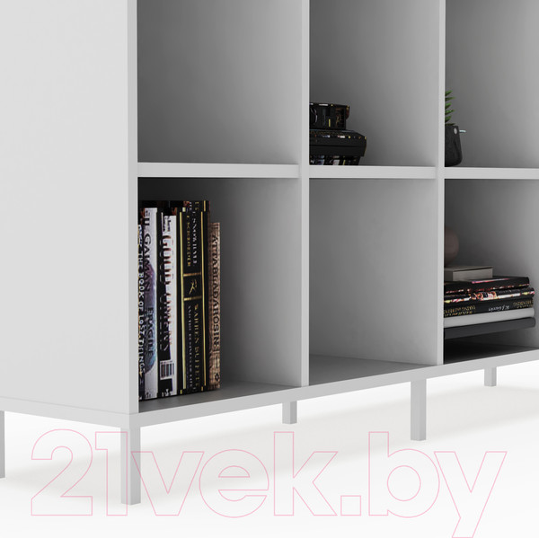 Изображение товара Тумба Crafto Санса 01 150x40x75 (белый)