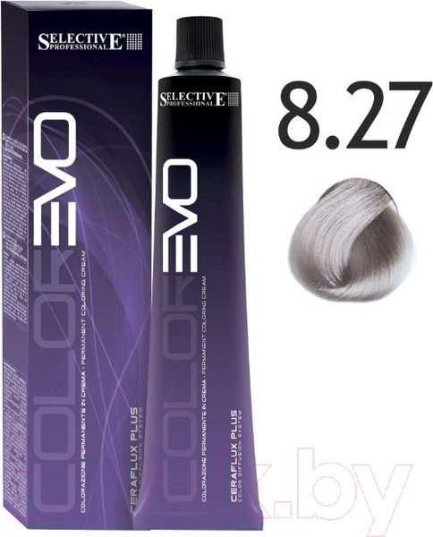 Изображение товара Крем-краска для волос Selective Professional Colorevo 8.27 / 84827  (100мл, светлый блондин арктика)