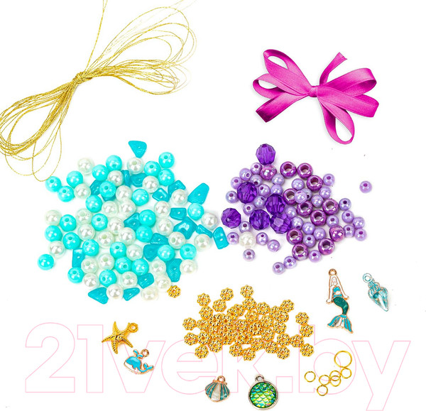 Изображение товара Набор для творчества Brauberg Kids. Beads Set. Русалки / 664700