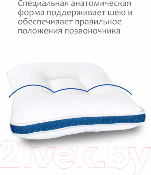 Изображение товара Подушка для сна Espera Quadro 3d Mini ЕС-4387 (40x60)