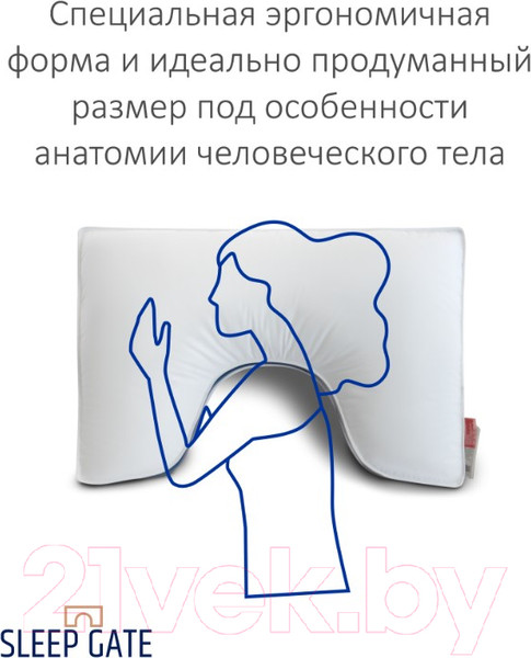 Изображение товара Подушка для сна Espera Sleep Gate ЕС-5438 (50x70)