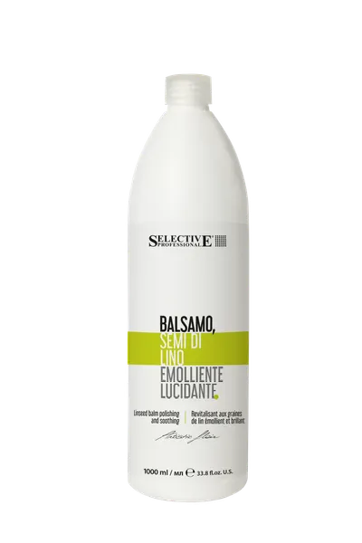 Бальзам для волос Selective Professional Balsamo Semi di Lino с льняным маслом / 70757 (1л)