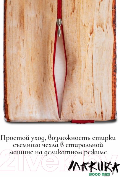 Изображение товара Ортопедическая подушка Espera Deco Makura Wood ППУ-3009/береза