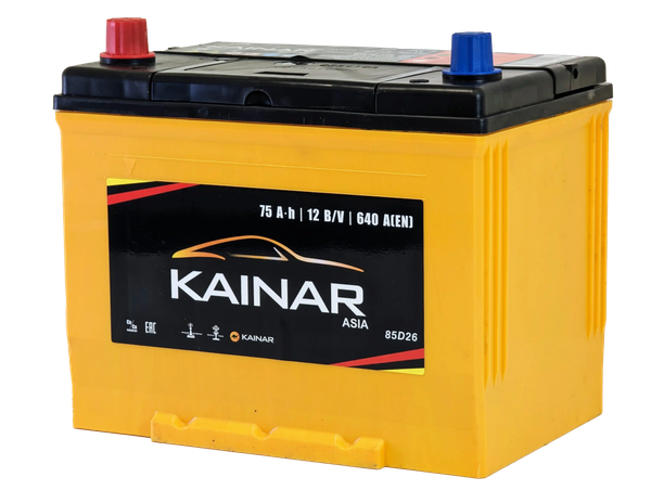 Изображение товара Автомобильный аккумулятор Kainar Asia 75 JL+ / 070 20 38 02 0031 10 11 0 R (75 А/ч)