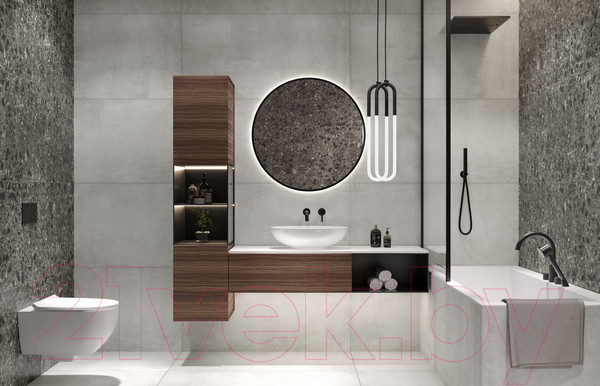 Изображение товара Плитка Grasaro Beton G-1103/MR (600x600, антрацит)
