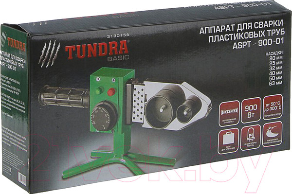 Изображение товара Паяльник для полипропиленовых труб Tundra 3130156