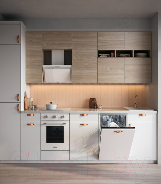 Изображение товара Вытяжка наклонная Krona Liva 600 PB / 00022835 (белый)