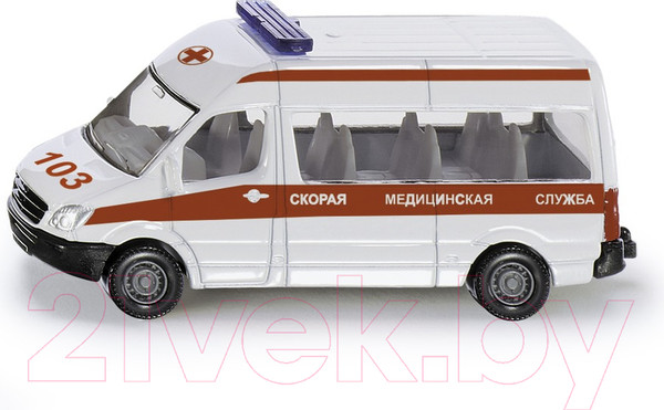 Изображение товара Набор игрушечных автомобилей Siku Скорая помощь / 1825RUS