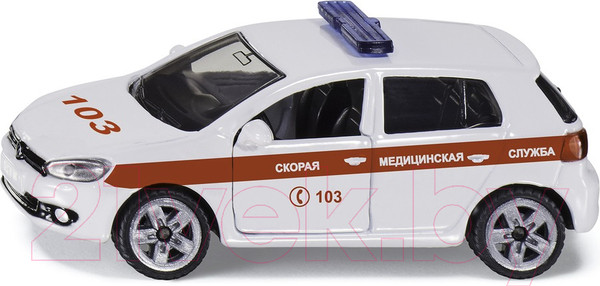 Изображение товара Набор игрушечных автомобилей Siku Скорая помощь / 1825RUS