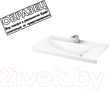 Изображение товара Тумба с умывальником Гамма Р24оФ2/3-У60 Кватро-8060 (4812044014532)