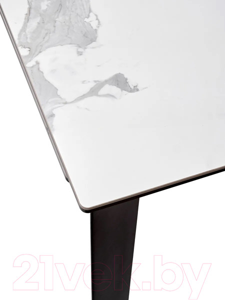 Изображение товара Обеденный стол M-City Cremona 140 High Gloss Statuario / DECDF501THGSTATBLCK140