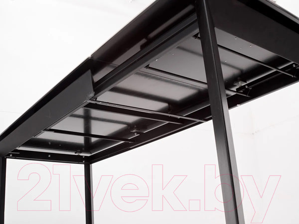 Изображение товара Обеденный стол M-City Cremona 140 High Gloss Statuario / DECDF501THGSTATBLCK140