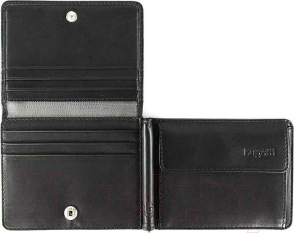 Изображение товара Зажим для денег Bugatti Primo / 49108501 (черный)