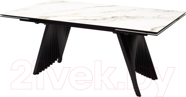 Изображение товара Обеденный стол M-City Ivar 180 Marbles KL-188 / 626M04353 (контрастный мрамор/керамика)