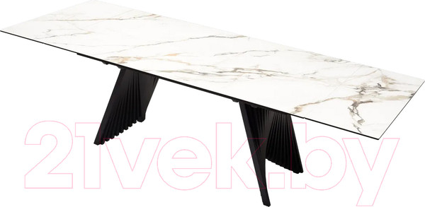 Изображение товара Обеденный стол M-City Ivar 180 Marbles KL-188 / 626M04353 (контрастный мрамор/керамика)