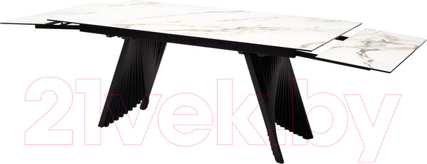Изображение товара Обеденный стол M-City Ivar 180 Marbles KL-188 / 626M04353 (контрастный мрамор/керамика)