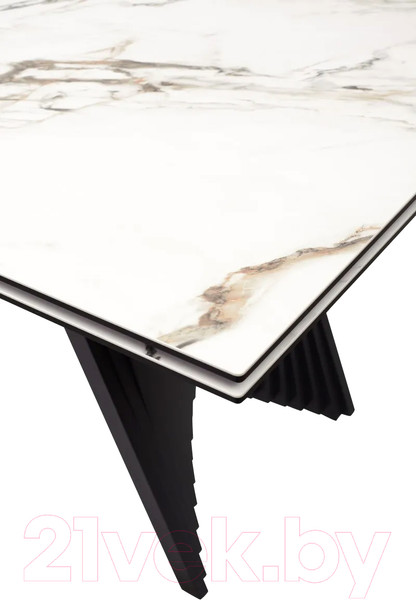 Изображение товара Обеденный стол M-City Ivar 180 Marbles KL-188 / 626M04353 (контрастный мрамор/керамика)