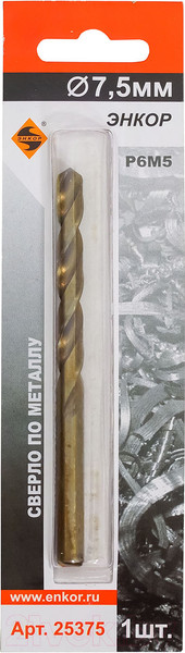 Изображение товара Сверло Энкор 25375