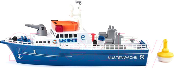 Изображение товара Катер игрушечный Siku SW Полицейский / 5401