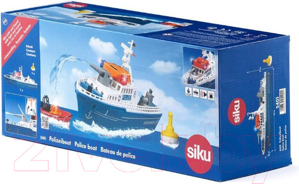 Изображение товара Катер игрушечный Siku SW Полицейский / 5401