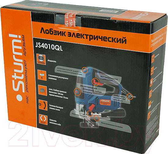 Изображение товара Электролобзик Sturm! JS4010QL