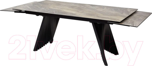 Изображение товара Обеденный стол M-City Ivar 180 Marbles KL-80 / 626M04533 (серый мрамор/керамика)