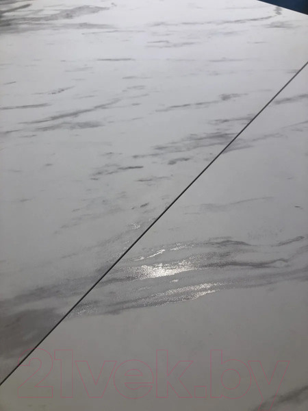 Изображение товара Обеденный стол M-City Ivar 180 Marbles KL-99 / ROCAVA9649GNKL99 (белый мрамор/керамика)