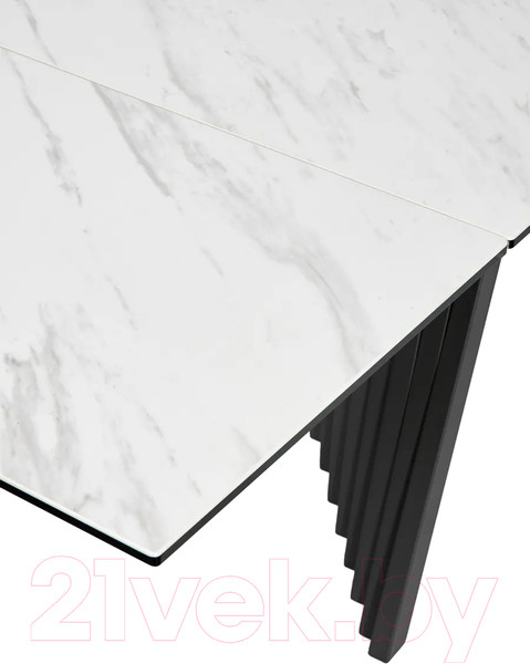 Изображение товара Обеденный стол M-City Ivar 180 Marbles KL-99 / ROCAVA9649GNKL99 (белый мрамор/керамика)