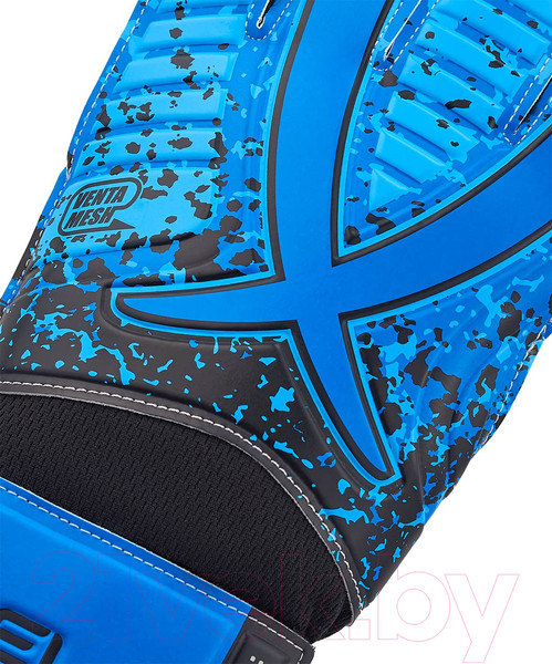 Изображение товара Перчатки вратарские Jogel One Wizard AL3 Flat (голубой, р-р 4)