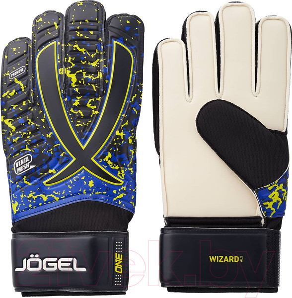 Изображение товара Перчатки вратарские Jogel One Wizard AL3 Flat (черный, р-р 4)