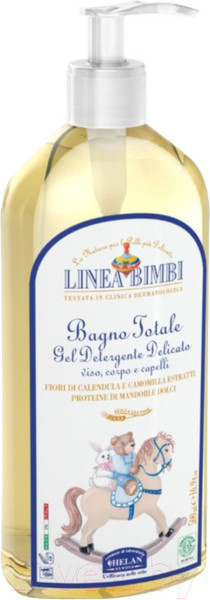 Изображение товара Шампунь-гель детский Helan Linea Bimbi Для волос и тела / 39B500 (500мл)