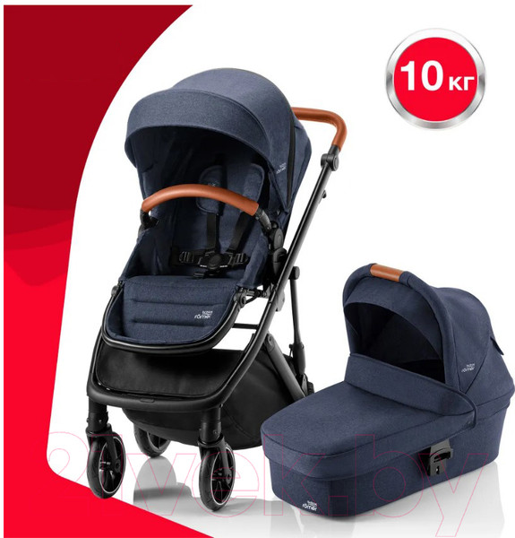 Изображение товара Детская универсальная коляска Britax Romer Strider-M 2 в 1 / ST36103 (Navy Ink)