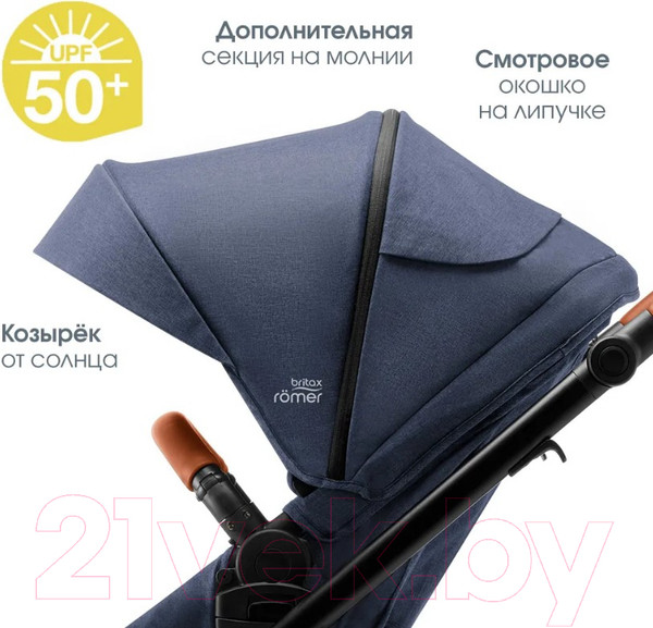 Изображение товара Детская универсальная коляска Britax Romer Strider-M 2 в 1 / ST36103 (Navy Ink)