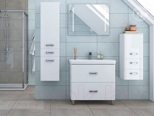 Изображение товара Зеркало Акватон Отель 80 с полкой (1A1013K0OT010)