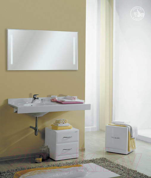 Изображение товара Зеркало Акватон Отель 120 с полкой (1A1014K0OT010)