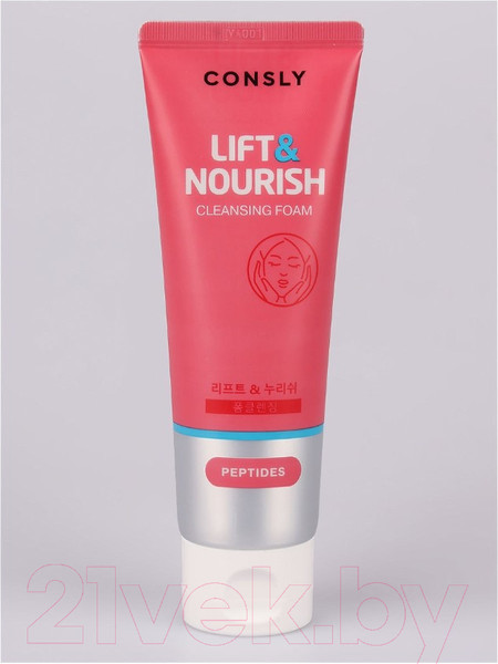 Изображение товара Пенка для умывания Consly Укрепляющая с пептидами (120мл)