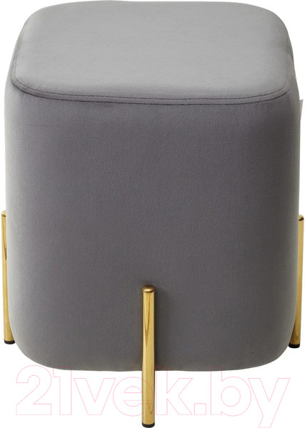 Изображение товара Пуф M-City Ares / 628M04405 (Bluvel-14 Grey/Gold)